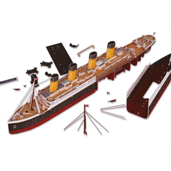 3D Puzzle REVELL 00154 - RMS Titanic (LED Edition) (obrázek 7)