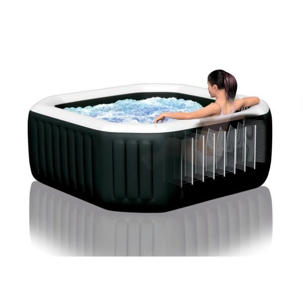 Vířivý bazén INTEX 28462 Pure Spa 86 Octagon Bubble Jet systém slané vody (obrázek 7)