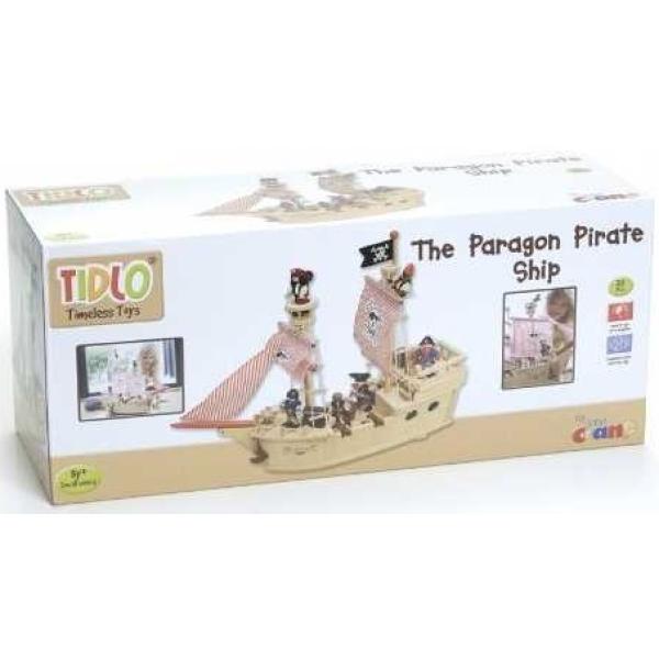Tidlo Dřevěná pirátská loď (obrázek 3)