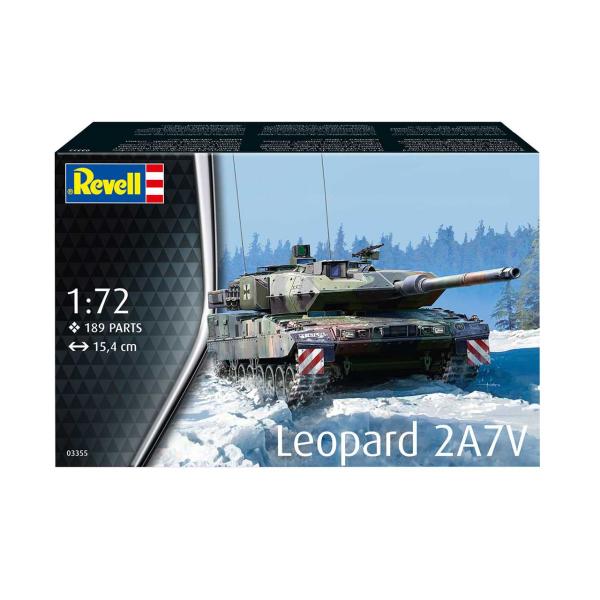 Plastikový ModelKit tank 03355 - Leopard 2 A7V (1:72) (obrázek 8)