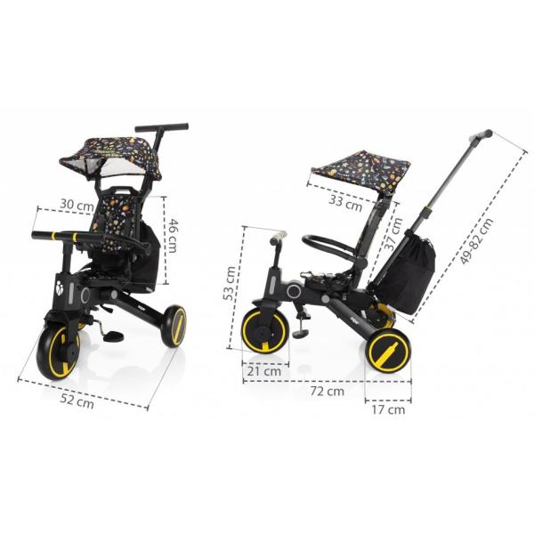 Tříkolka Nova 2, Racing Red (obrázek 8)