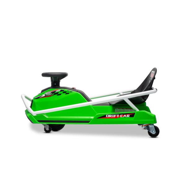 Beneo Motors driftovací Motokára 24V, zelená, 300W Bezkartáčový Motor, Lithiová baterie, D (obrázek 7)
