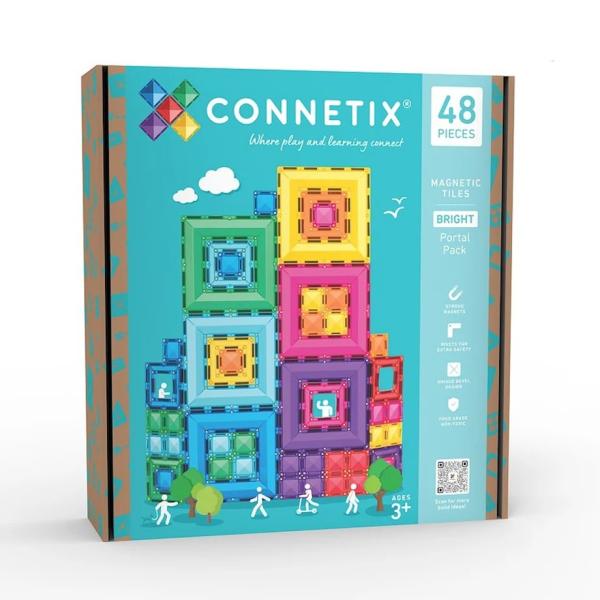 CONNETIX® Bright Portal Pack magnetická stavebnice 48 ks