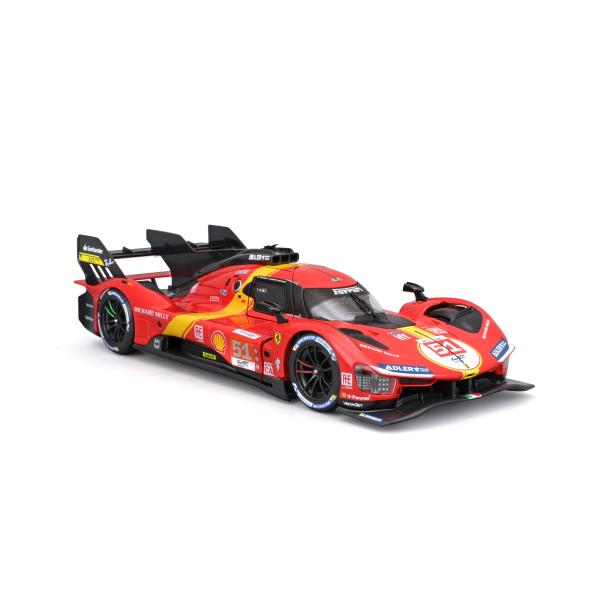 Bburago 1:24 Ferrari Racing Model KIT - Stavebnice 499P LMH 2023 - 24h Le Mans Champion (obrázek 9)