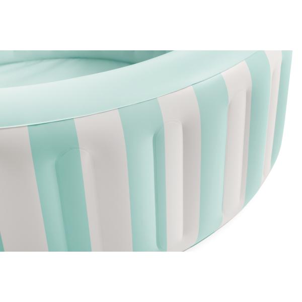 Intex 56182 Nafukovací dětský bazén Coastal Luxe, pruhovaný, 168 x 168 x 53 cm (obrázek 3)