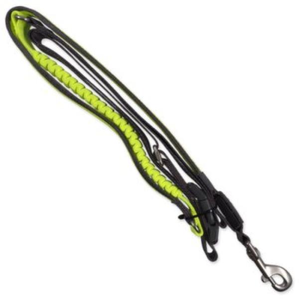 Vodítko Dog Fantasy USB LED nylonové běžecké zelené 2,5x180-250cm (obrázek 4)
