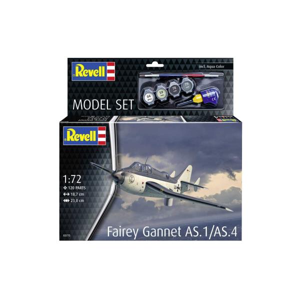 ModelSet letadlo 63775 – Fairey Gannet AS.1/AS.4 (1:72)