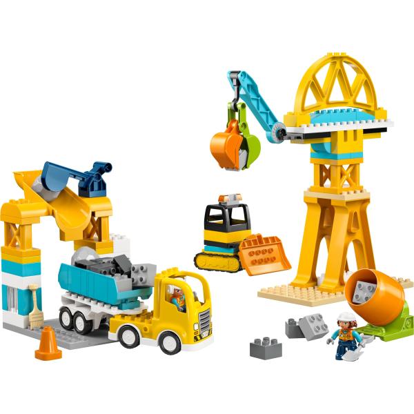LEGO® DUPLO® 10476 Staveniště a vozidla 3 v 1