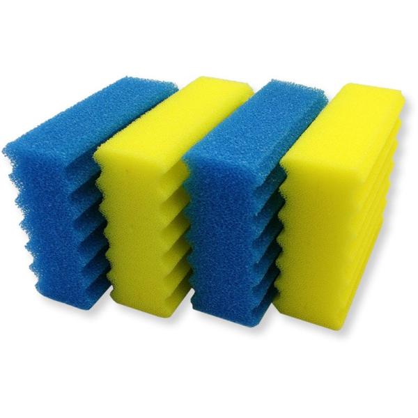 INVITAL sada molitan 1 žltý + 1 modrý pre biofiltre 200/550/350/350B