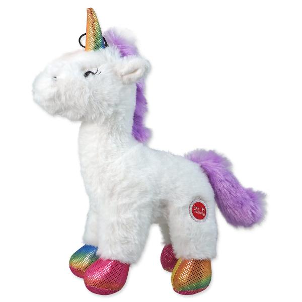Hračka Dog Fantasy Stuffed Toy jednorožec pískací mix barev 26cm (obrázek 6)