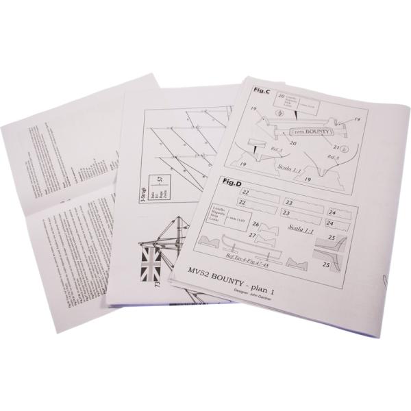 MAMOLI H.M.S. Bounty 1787 1:100 kit (obrázek 7)