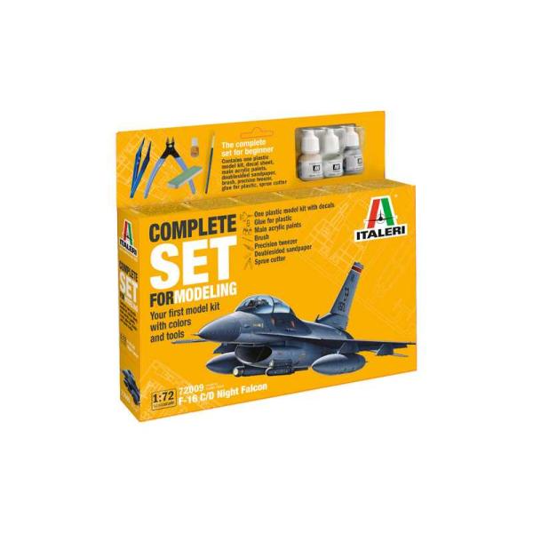 Model Set letadlo 72009 - F-16 C/D Night Falcon (1:72)