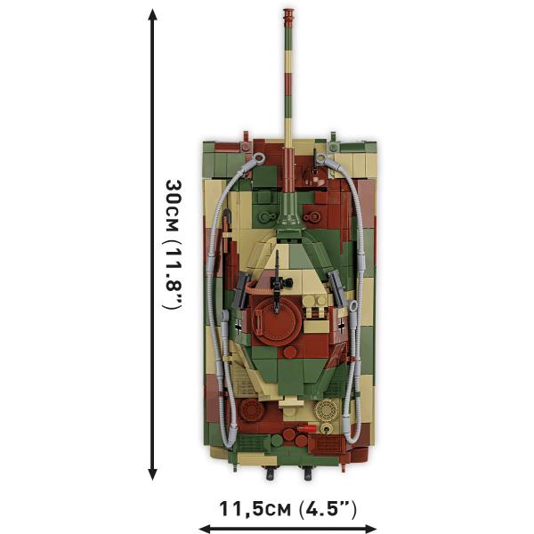 Cobi 3113 II WW Panzer VI Ausf. B Königstiger, 1:35, 802 k, 1 f (obrázek 9)