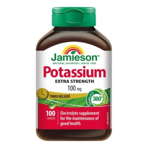 Jamieson Draslík 100mg s postupným uvolňováním 100 tablet