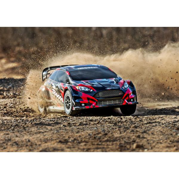 Traxxas Ford Fiesta 1:10 BL-2s 4WD RTR červená (obrázek 8)