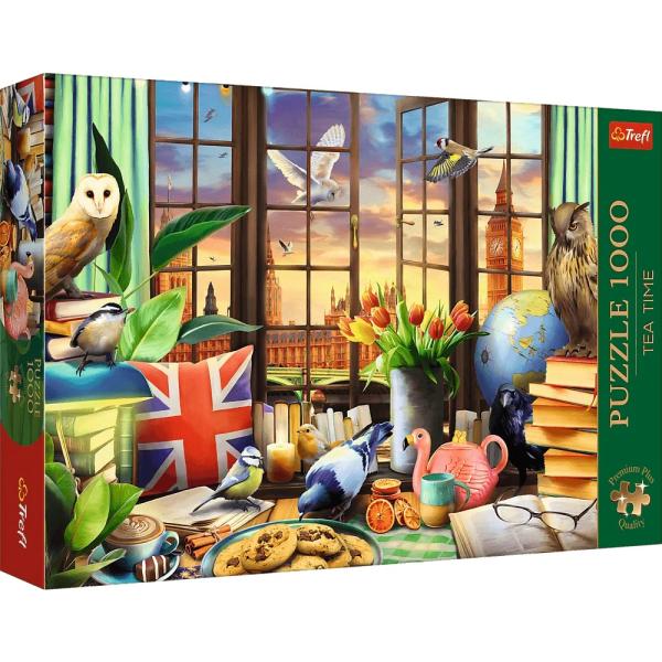 Trefl Puzzle 1000 Premium Plus Quality Tea Time Vše britské