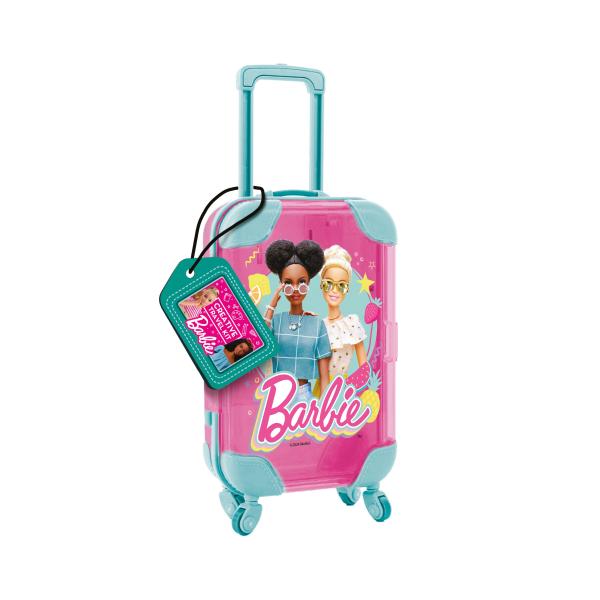 Barbie kreativní sada na cesty v kufříku 9,5x4,5x17,5 cm