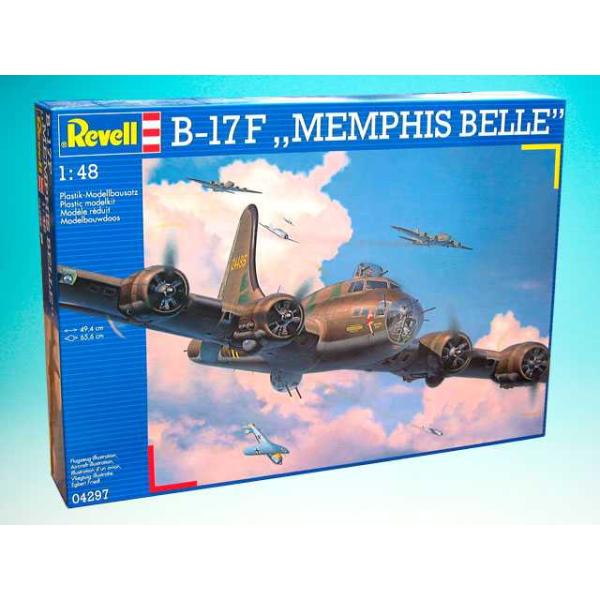 Plastic modelky letadlo 04297 - B-17 F Memphis Belle (1:48)