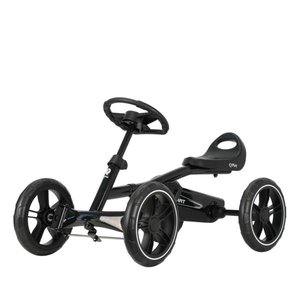 QPLAY Štvorkolka Go Kart Black, 3r+