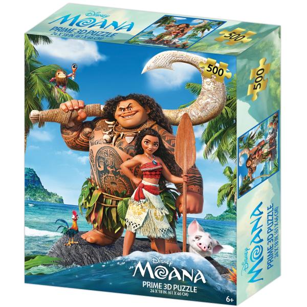 PRIME 3D PUZZLE - Moana 500 ks