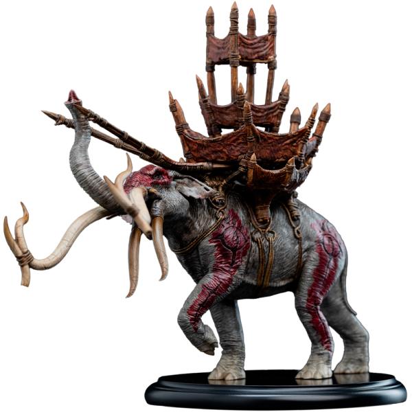 Weta Workshop The Lord of the Rings Trilogy - Miniaturní Socha - Mumak v Bitvě (obrázek 4)