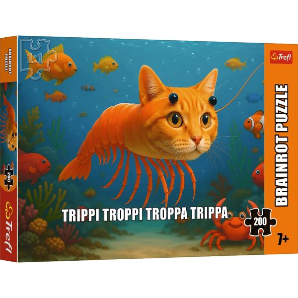 Trefl Puzzle 200 ks BrainRots, Trippi Troppi Troppa Trippa