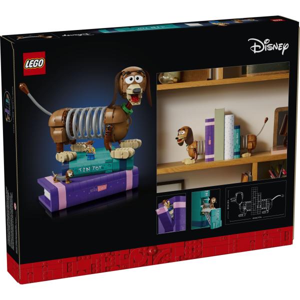 LEGO® Disney™ 43301 Knižní zarážky: Pes Slinky z Toy Story (obrázek 9)