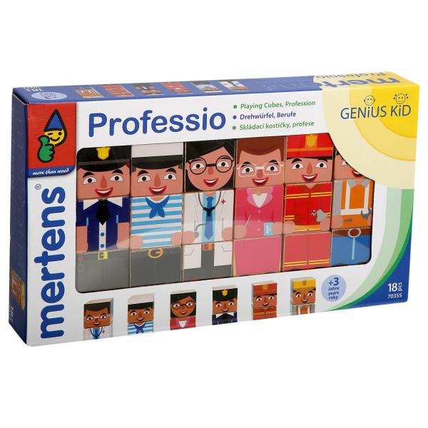 Bino Skládací kostky, profese (obrázek 3)