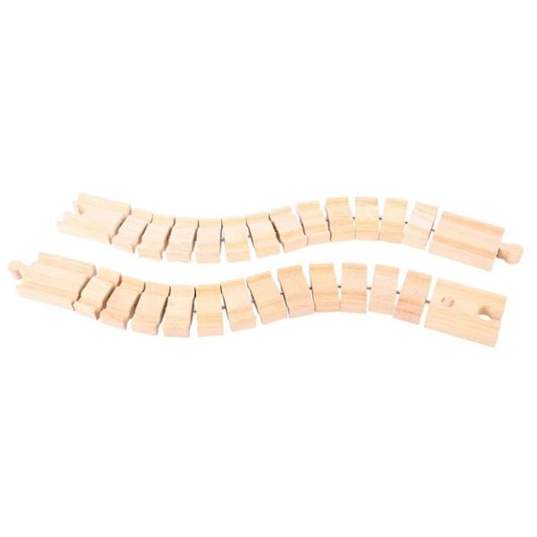 Bigjips Rail Binario Flessibile 2 Pezzi-image