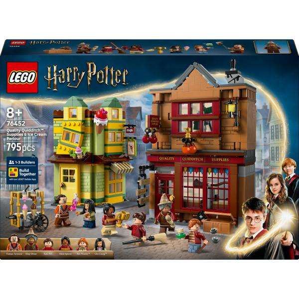 LEGO® Harry Potter 76452 Kvalitní famfrpálové potřeby a zmrzlinářství (obrázek 9)