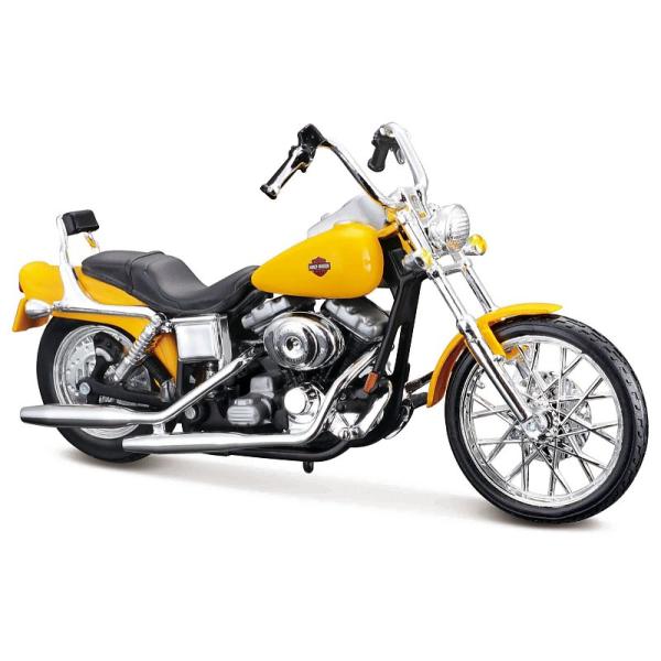 Maisto - HD - Motocykel - 2001 FXDWG Dyna Wide Glide, blister box, 1:18