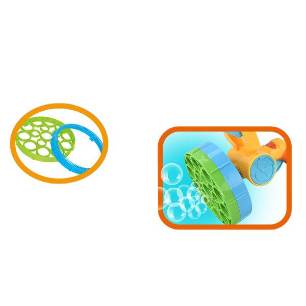 Pistole na bubliny velká s bublifukem (obrázek 7)