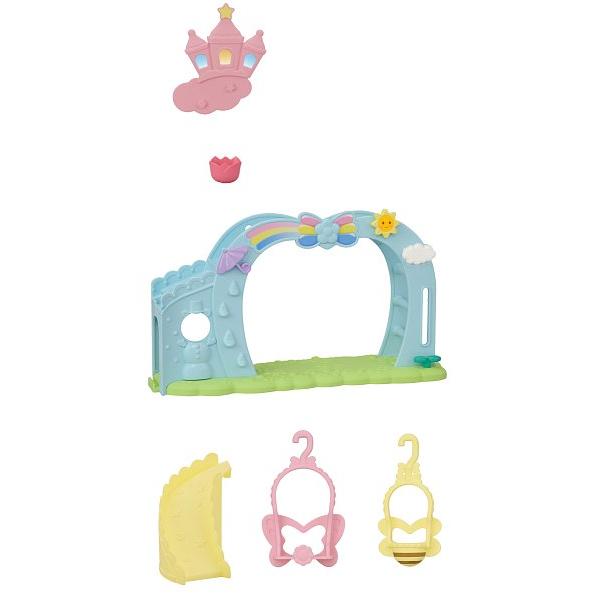 Sylvanian Families Duhové houpačky se skluzavkou
