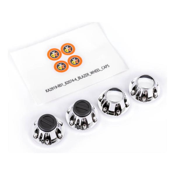 Capac Disc Traxxas Cromat (Set) (Pentru #8255A)-image