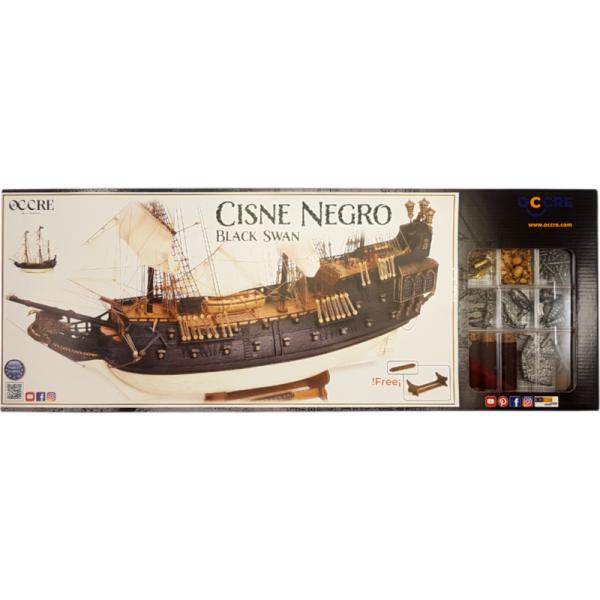 OCCRE Black Swan pirátská loď 1:75 kit (obrázek 10)