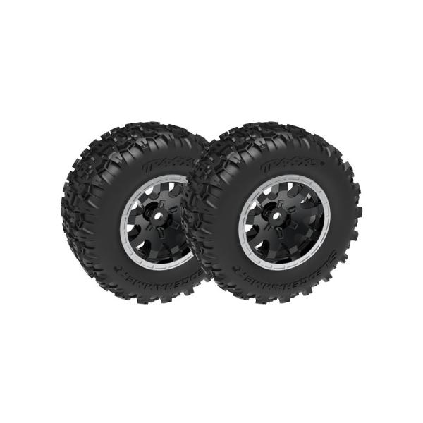 Traxxas kolo 2.1/2.6", disk černý, pneu Sledgehammer (zadní) (2)