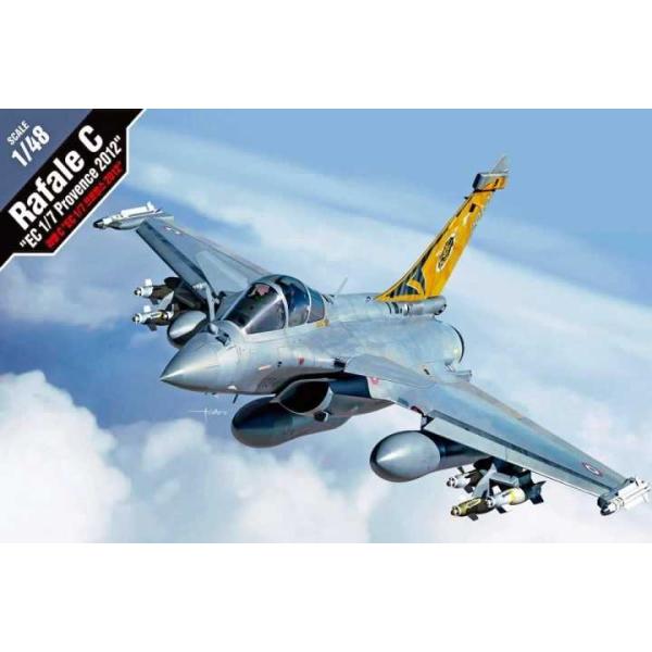 Model Kit letadlo 12346 - RAFALE C "EC 1/7 PROVENCE 2012" (1:48)