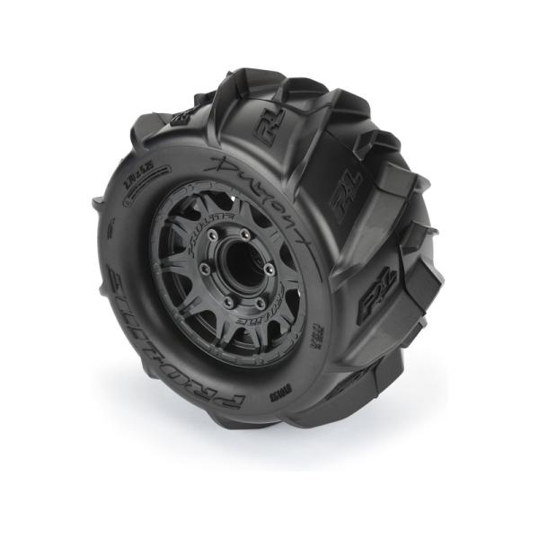 Pro-Line kolo 2.8", pneu Dumont, disk Raid H12 černý (2) (obrázek 5)