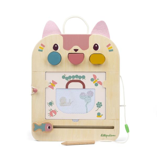 Lilliputiens - kúzelná tabuľka - mačička Jeanne