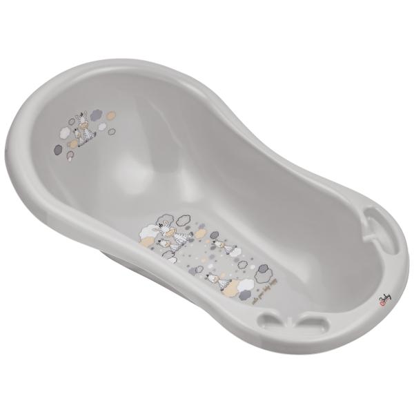 Maltex Vanička Zebra 84 cm - Šedá