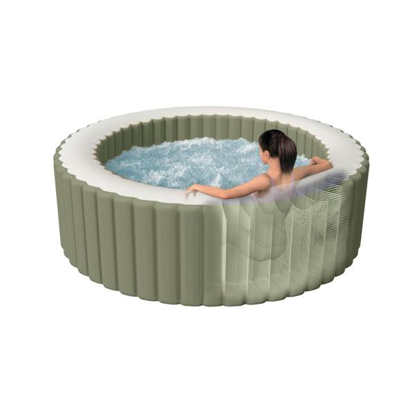 Intex 28426NP Nafukovací vířivka Purespa Bubble Massage Olive green (pro 4 osoby) (obrázek 11)