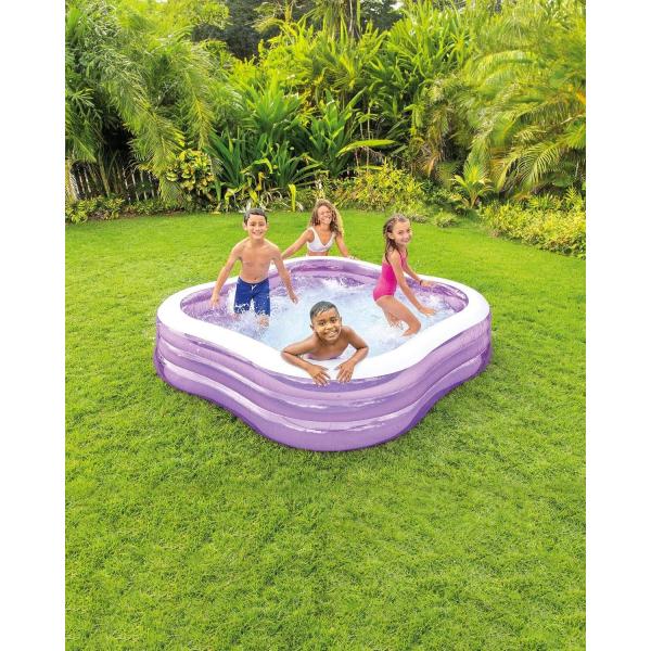 INTEX 57495 bazén čtverec, 229x229×56 cm (obrázek 3)