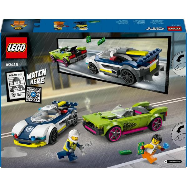 LEGO® City 60415 Honička policejního auta a sporťák (obrázek 10)