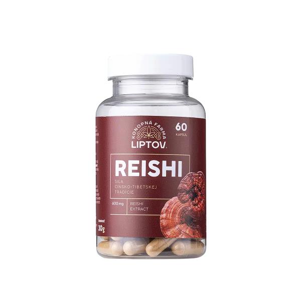 Reishi 60 kapsúl (600mg extraktu / kapsula)