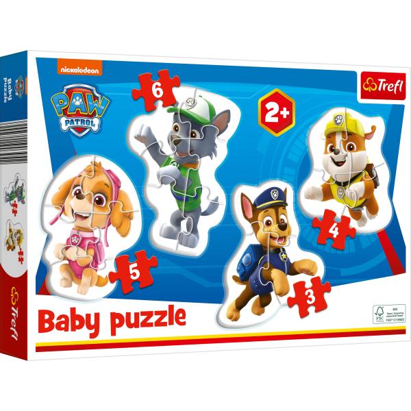 Trefl Baby Puzzle Tlapková patrola