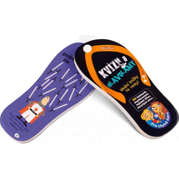 KVÍZY A HLAVOLAMY, 8-9 let – Zábava na cesty