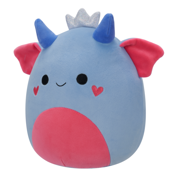 SQUISHMALLOWS Modrorůžový skřítek – King Kin, 13 cm