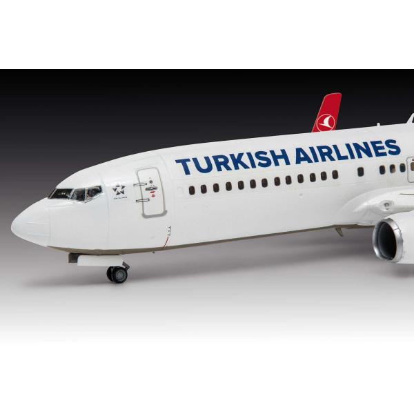 Plastic ModelKit letadlo 03772 - Boeing 737-800 "Turkish Airlines" (1:144) (obrázek 3)