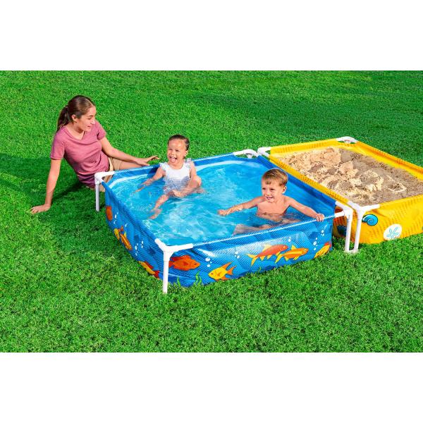 Bestway 561CF Dětský bazén s pískovištěm, 213 x 122 x 30,5 cm (obrázek 9)