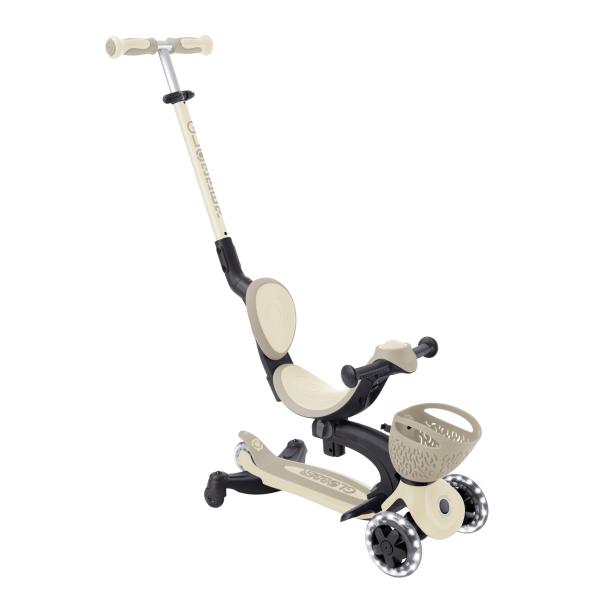 Globber koloběžka Go Up Baby lights 360 ° Taupe (obrázek 7)